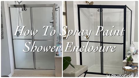 how to paint metal shower enclosure|painting aluminum enclosures.